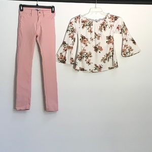 2 PIECE GIRLS JEANS BUNDLE INSTASIZE 12-14